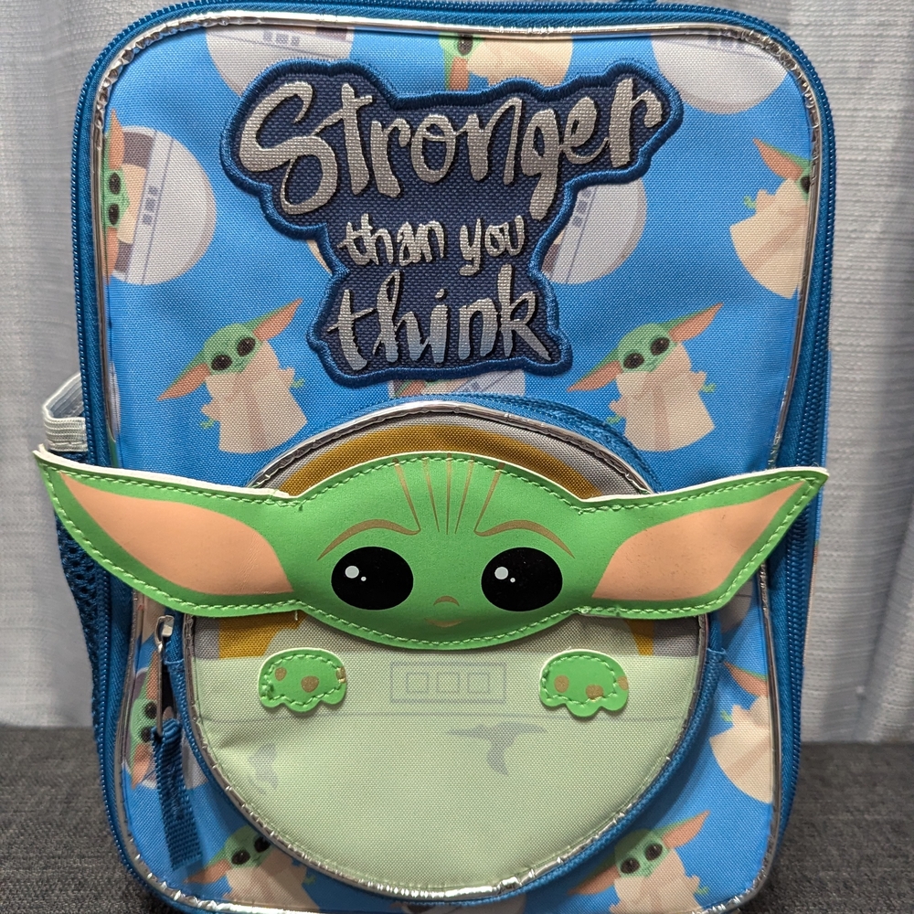 Star Wars Madalorian Baby Yoda Lunch Bag